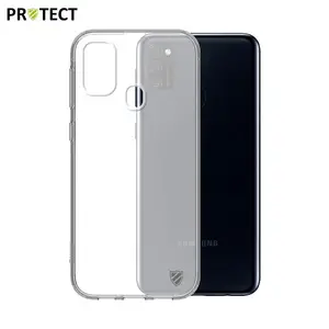 Coque Silicone PROTECT pour Samsung Galaxy M21 M215 Transparent
