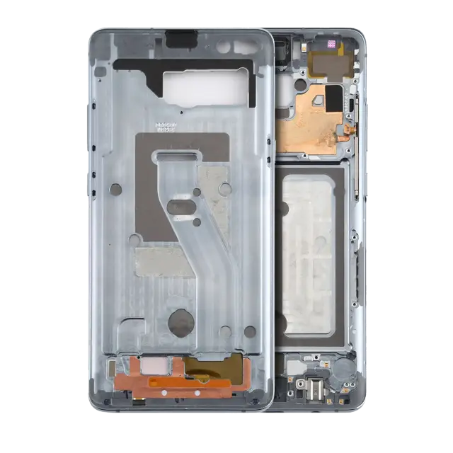 Châssis pour Samsung Galaxy S10 (avec petits composants, Prism White)