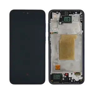 Écran Tactile Original Assembled avec Châssis Compatible Samsung Galaxy A35 5G A356 GH82-34221A Noir