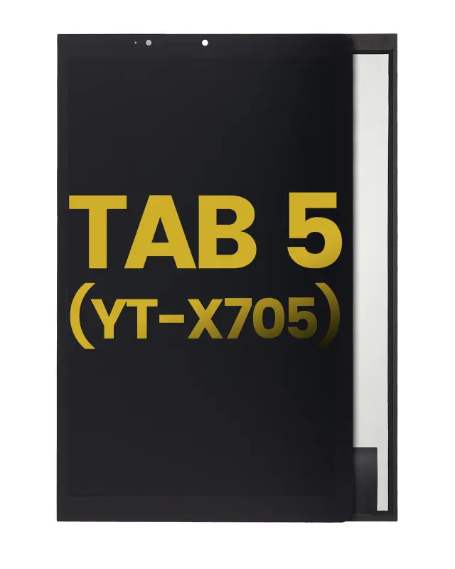 Écran LCD avec vitre tactile pour Lenovo Yoga Smart Tab 5 (reconditionné, noir)