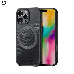 Coque de Protection Aimo Mag Dux Ducis pour Apple iPhone 16 Pro Noir