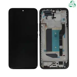 Écran Tactile Original Pulled avec Châssis (PIEC) Xiaomi Redmi Note 15 Pro+ 5G Noir