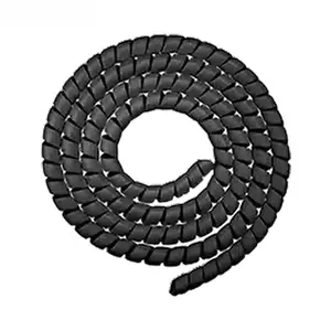 Protège-Câble Spirale pour Trottinettes Électriques (1m) (T-32) Noir