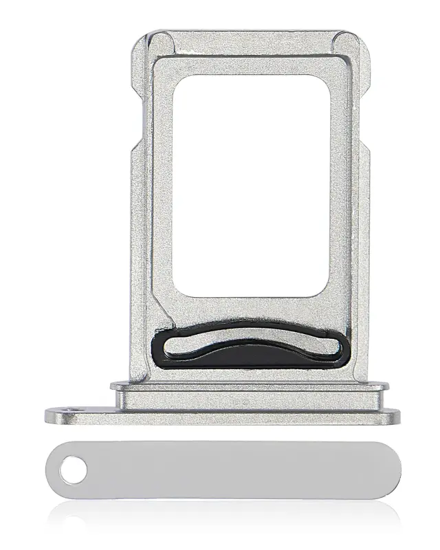 Tiroir SIM pour Apple iPhone 14 Pro / 14 Pro Max (argent)