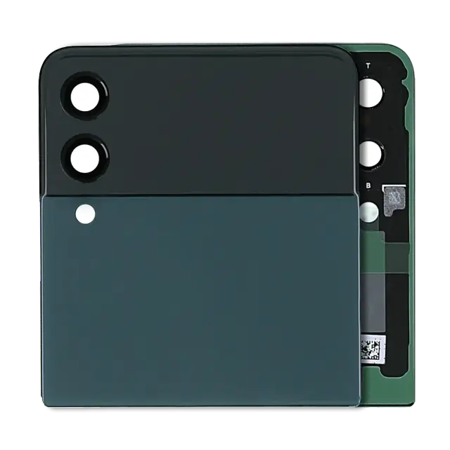 Écran OLED extérieur pour Samsung Galaxy Z Flip 3 5G (pack service origine, vert)