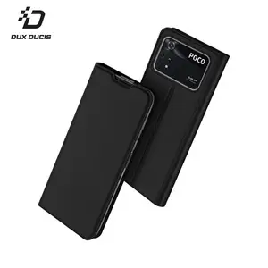 Housse de Protection Skin Pro Dux Ducis pour Xiaomi Poco M4 Pro 4G Noir