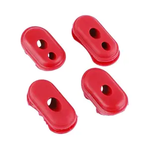 Passe-Câble Xiaomi Mi Electric Scooter M365/Mi Electric Scooter M365 Pro/Mi Electric Scooter 1S/Mi Electric Scooter Essential/Mi Electric Scooter M365 Pro 2 (x4) (M-47) Rouge