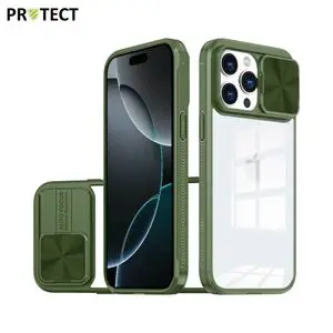Coque de Protection IE027 PROTECT pour Apple iPhone 16 Pro Max Vert Foncé