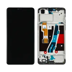 Écran Tactile avec Châssis OPPO F7 CPH1819 CPH1821 Noir