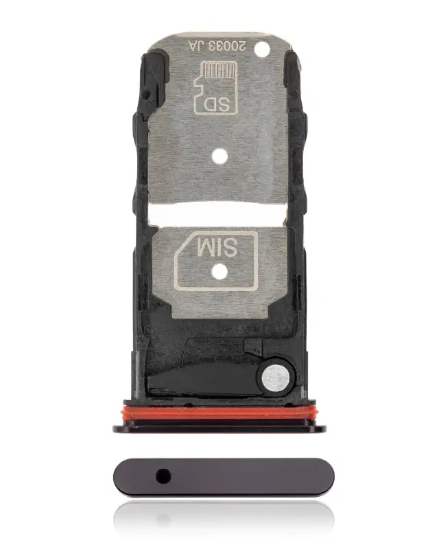 Tiroir SIM pour Motorola Edge Plus 5G (XT2061 / 2020) (origine, Smokey Sangria)