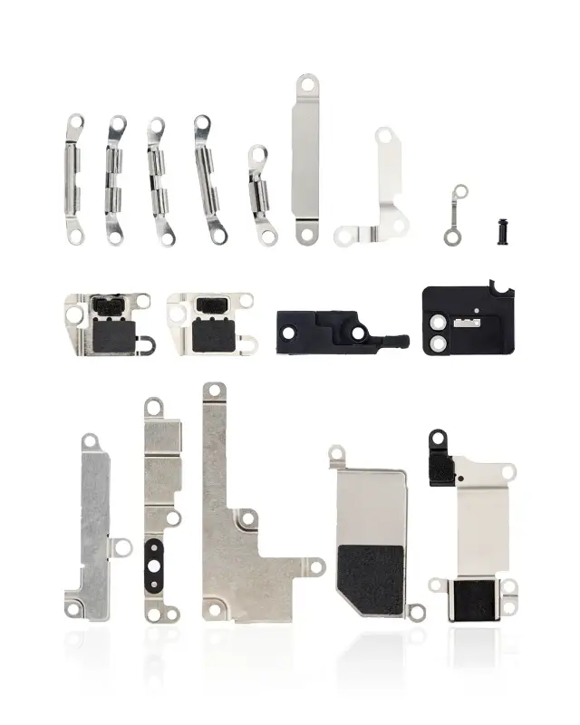 Jeu de petits supports métalliques pour Apple iPhone 8 Plus