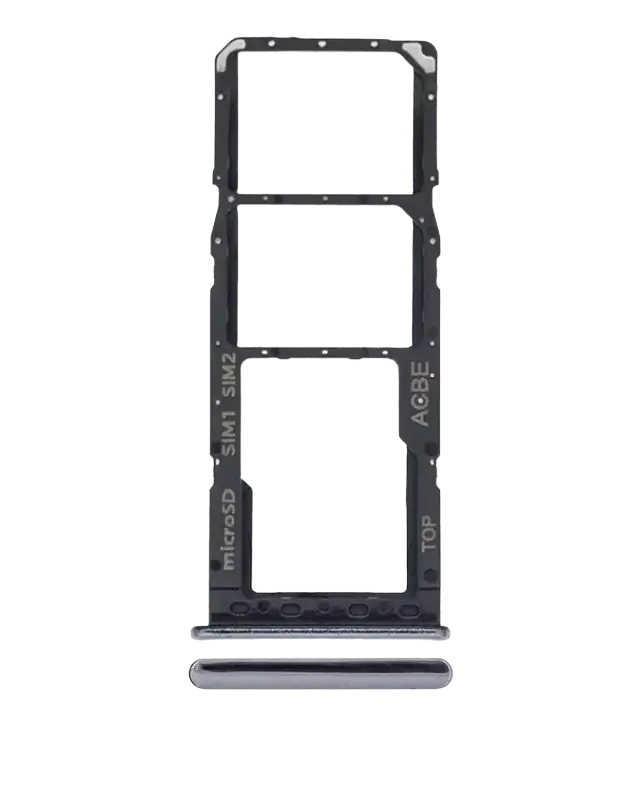 Tiroir SIM pour Samsung Galaxy A32 (A325 / 2021) (Awesome Black)