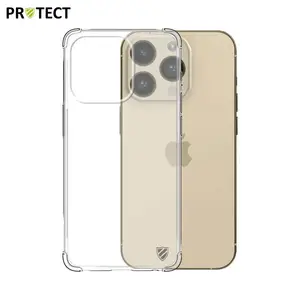 Coque Silicone Renforcée PROTECT pour Apple iPhone 14 Pro Transparent