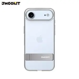 Coque de Protection Metal Bracket JMGOKIT pour Apple iPhone Air Transparent