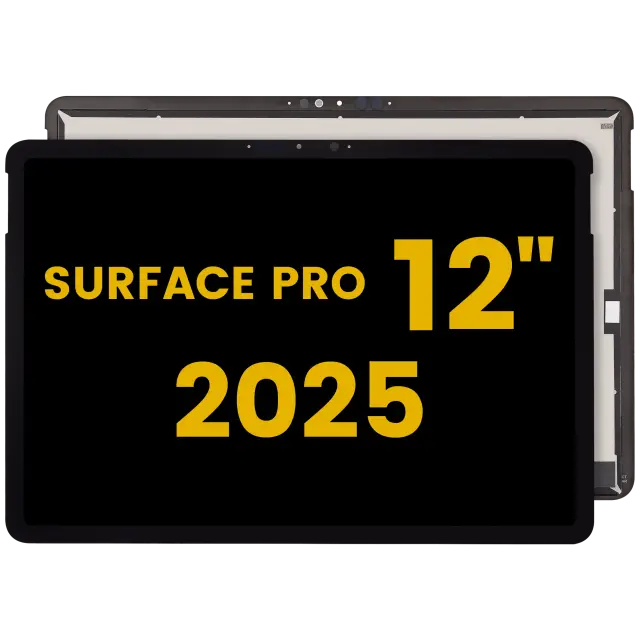 Écran LCD avec vitre tactile pour Microsoft Surface Pro 12" (2025) (reconditionné, noir)