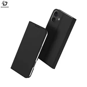 Housse de Protection Skin Pro Dux Ducis pour Apple iPhone 16 Plus Noir