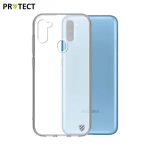 Pack de 10 Coques Silicone PROTECT pour Samsung Galaxy A11 A115 Bulk Transparent