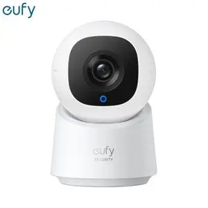 Caméra de Surveillance IA Intérieure Eufy C220 4MP 2K Wi-Fi Pan & Tilt
