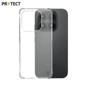 Coque Silicone Renforcée PROTECT pour Xiaomi 17 5G Transparent