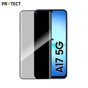 Verre Trempé PRIVACY PROTECT pour Samsung Galaxy A26 5G A266/Galaxy A17 5G A176/Galaxy A27 5G A276 Transparent