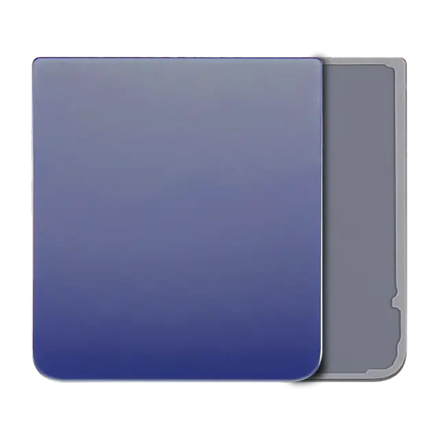 Vitre arrière pour Samsung Galaxy Z Flip 4 5G (pack service origine, bleu)