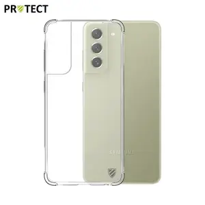 Coque Silicone Renforcée PROTECT pour Samsung Galaxy S21 FE G990 Transparent