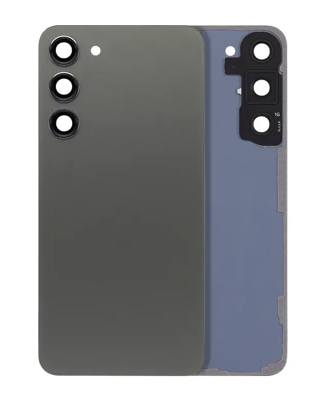 Vitre arrière pour Samsung Galaxy S23 Plus (pack service origine, vert)