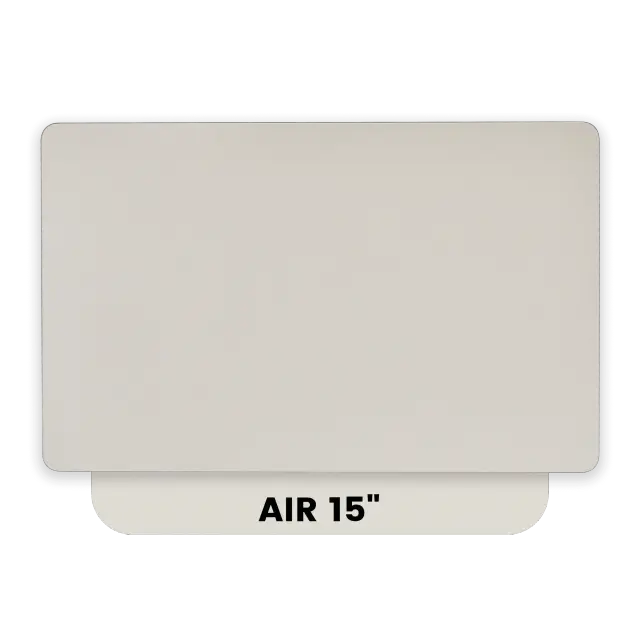 Pavé tactile pour Apple MacBook Air 15" A3114 (2024) / A3241 (2025) (lumière stellaire)