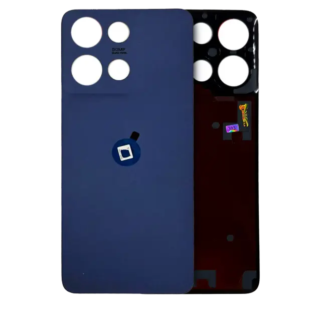 Vitre arrière pour Motorola Moto G 5G (XT2513 / 2025) (origine, Sapphire Blue)