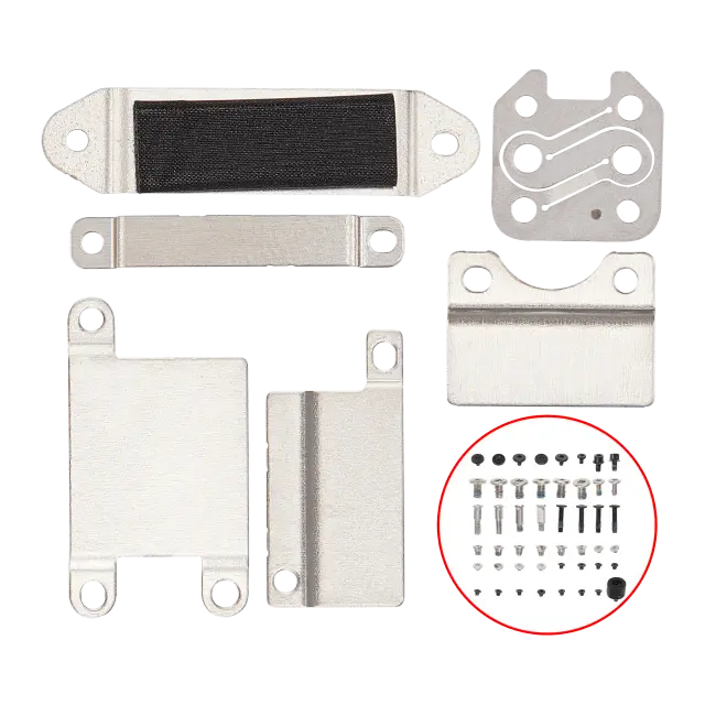 Jeu de petits supports métalliques pour Apple MacBook Air 13" A1932 (2018-2019)