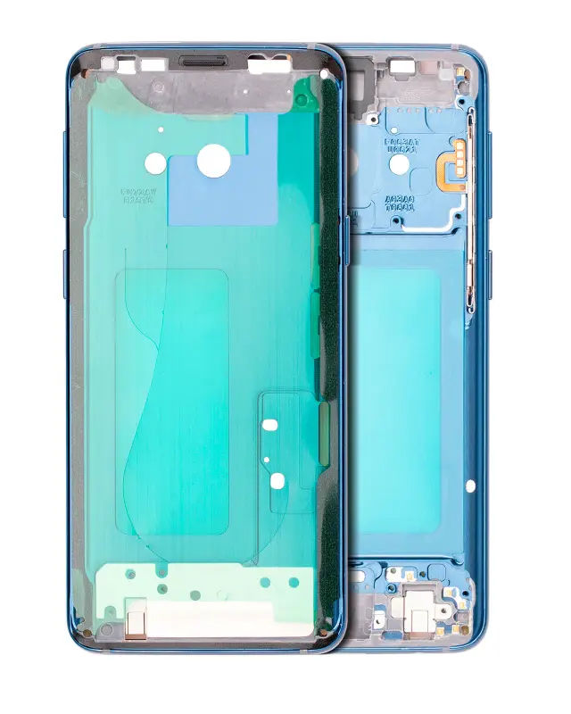 Châssis pour Samsung Galaxy S9 (avec petits composants, Coral Blue Frame)