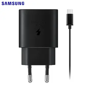Chargeur Secteur USB-C Samsung 15W 2A avec Câble Type-C vers Type-C (1m) EP-T1510XBEGEU Noir