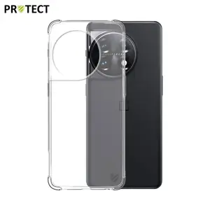 Coque Silicone Renforcée PROTECT pour OnePlus 11 5G Transparent