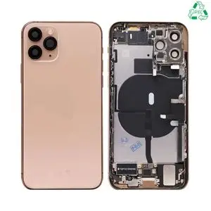 Coque de Réparation Complète Aftermarket (PIEC) Apple iPhone 11 Pro Or