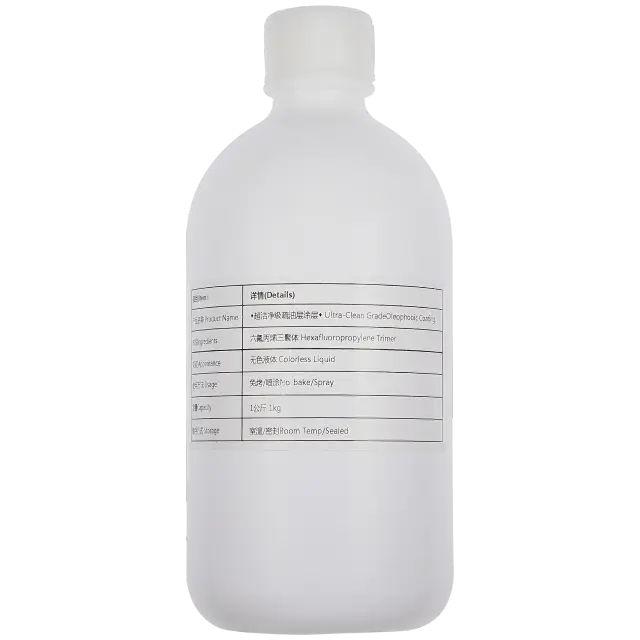 Revêtement oléophobe qualité ultra-propre (1000 g)
