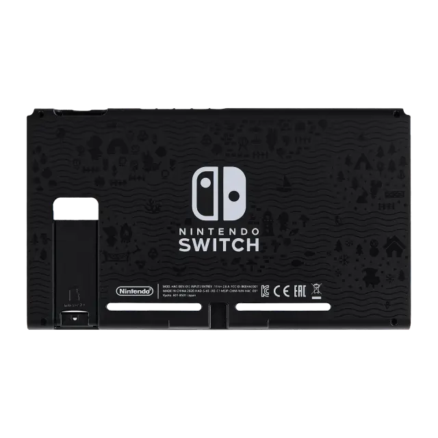 Vitre arrière pour Nintendo Switch (HAC-001(-01) (Animal Forest)