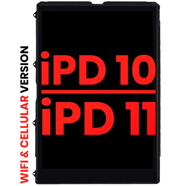 Écran pour Apple iPad 10 (2022) / iPad 11 (2025) (WiFi / Cellular, compatible premium)