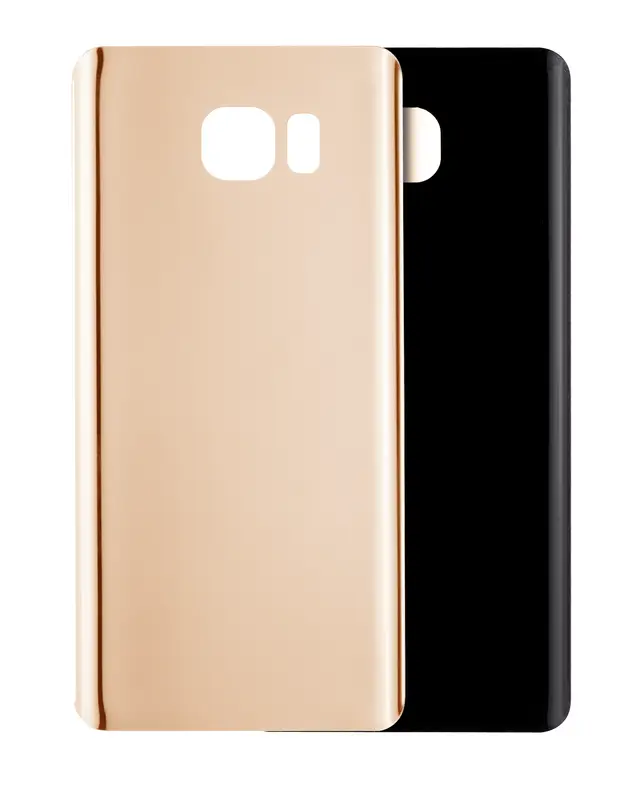 Vitre arrière pour Samsung Galaxy Note 5 (sans logo, compatible premium, Gold Platinum)