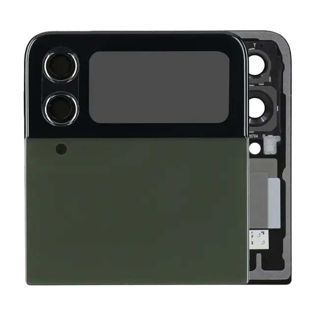 Écran OLED extérieur pour Samsung Galaxy Z Flip 4 5G (pack service origine, vert)