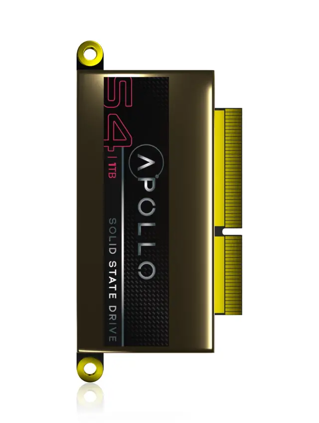 SSD Apollo S4 1 To NVMe PCIe Gen3 x4 pour Apple MacBook Pro 13" A1708 (2016-2017)