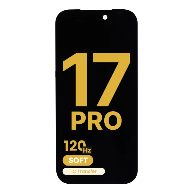 Écran pour Apple iPhone 17 Pro (Assembled: Soft) (120HZ)