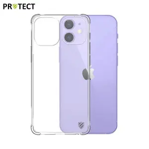 Coque Silicone Renforcée PROTECT pour Apple iPhone 12 Mini Transparent