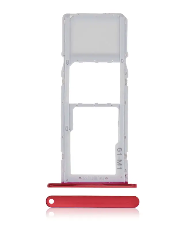 Tiroir SIM pour LG K42 (2020) / K52 (2020) (rouge)