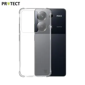 Coque Silicone Renforcée PROTECT pour Xiaomi Poco M6 Pro 4G Transparent
