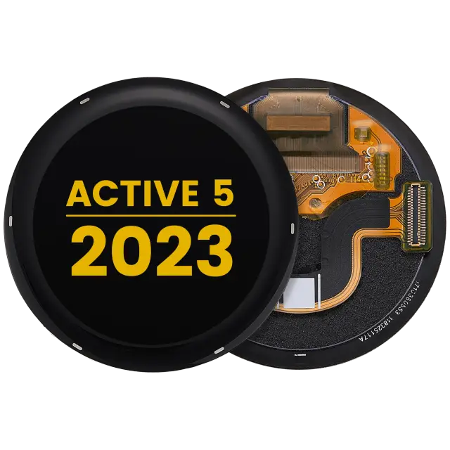 Écran OLED sans châssis pour Garmin Active 5 (2023) (premium, noir)
