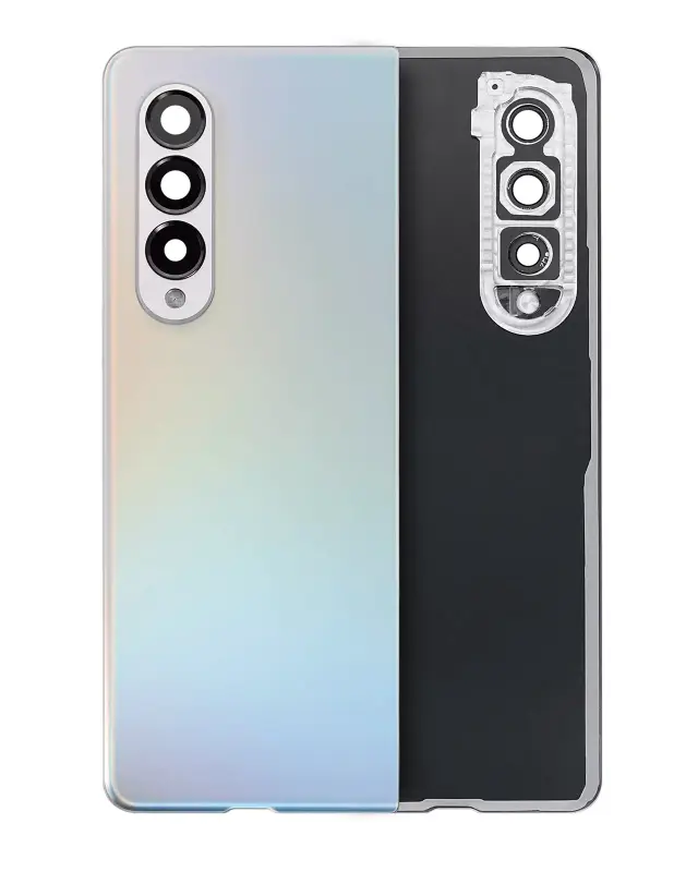 Vitre arrière pour Samsung Galaxy Z Fold 3 5G (compatible premium, Phantom Silver)