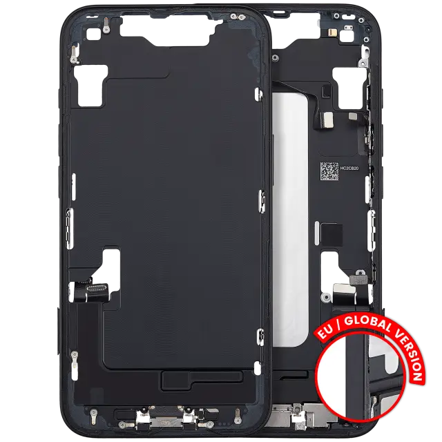 Châssis pour Apple iPhone 16e / 17e (version EU, origine d'occasion — grade B, noir)