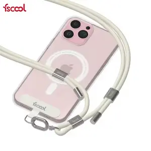 Tour de Cou Universel pour Smartphone fscool PL2 (1.5m) Blanc