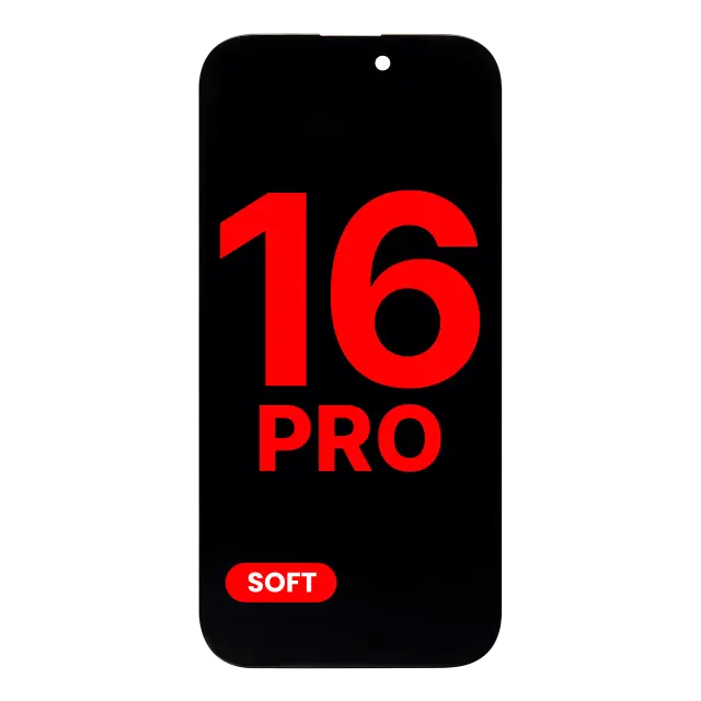 Écran pour Apple iPhone 16 Pro (Aftermarket Plus: Soft)
