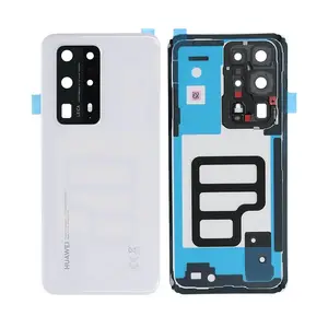 Cache Arrière Premium Huawei P40 Pro Plus Blanc Céramique